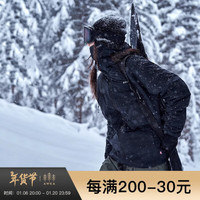 AWKA保暖防寒服外套内胆棉袄p棉棉服秋冬季户外加厚 黑 L