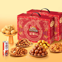 三只松鼠坚果大礼包每日坚果礼盒休闲零食礼包年货礼盒 坚果大礼包2589g*2箱DD