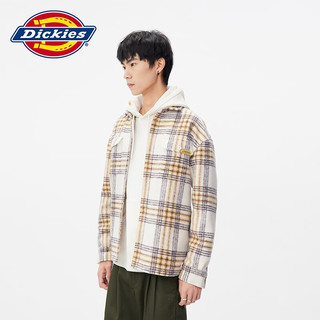 dickiesDickies 长袖衬衫 休闲版型厚格纹长袖衬衫 宽松上衣10971