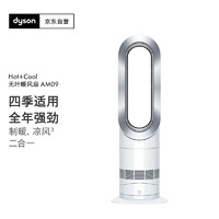 戴森 dyson AM09 多功能无叶电风扇 冬季暖风扇 凉暖气流四季适用落地风扇  银白色