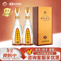 双沟 珍宝坊君坊 52度 (1000ml+50ml) 双瓶装 浓香型白酒 52度 1050mL 2瓶