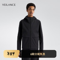 ARC'TERYX 始祖鸟 VEILANCE QUARTIC JACKET 防风 男子 商务软壳夹克 Black/黑色 M