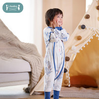 ibaby恒温睡袋婴儿睡袋防踢被秋冬夹棉分腿睡袋儿童睡袋加厚D 舒适-灌丛雪豹（室温20-24℃） 90码【参考身高75-90cm】