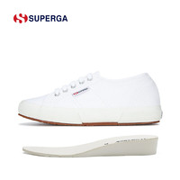 SUPERGA 小白鞋女 内增高帆布鞋 百搭女鞋经典爆款2750轻便休闲鞋