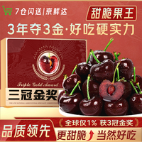 优圣园金·车厘子【JD直发】智利礼盒装樱桃多地次日达水果年货节 6g(净重) 大果| J26-28mm 1斤【不划算-量少】净400g
