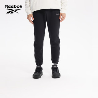 Reebok锐步男子JOGGER黑色舒适线条款运动训练休闲卫裤 GS9310 2XL A/2XL