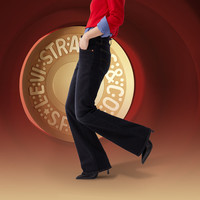 Levi's 李维斯 女士726高腰喇叭牛仔长裤 A3410-0119 深蓝色 25 32