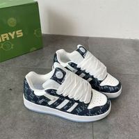 美驼世家 CAMSSOO 美骆世家2024小众拼色厚底面包鞋男女款超火休闲运动时尚情侣板鞋