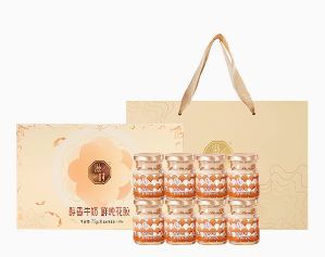 滋时 秒杀价70.91元）鲜炖花胶特惠礼盒   醇香牛奶75g＊8