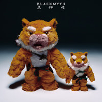 黑神话 BLACKMYTH毛绒虎先锋挂件 黄褐色