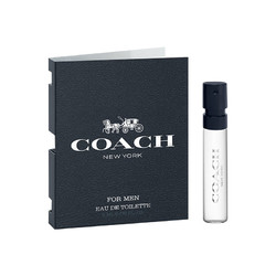 COACH 蔻驰 纽约男士淡香水VOC试香2ml