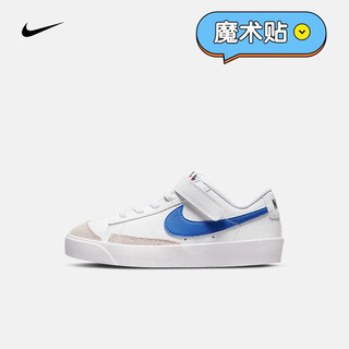 耐克 幼童运动童鞋 NIKE BLAZER LOW 77 (PS) DA4075-109 35