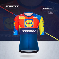 崔克 Santini Lidl-Trek 环法车迷版舒适男式竞赛短袖骑行服