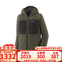 巴塔哥尼亚（Patagonia）R2 TechFace Hoody 男士保暖舒适运动抓绒衣83730/83731 PNGR-松叶绿 S