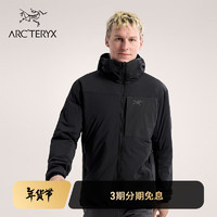 ARC'TERYX始祖鸟 PROTON HOODY 防风 男子 滑雪保暖棉服 BLACK/黑色 S BLACK SAPPHIRE/蓝黑色 XL