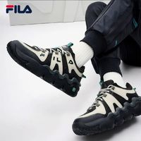 FILA 男女鞋PANINI复古运动鞋2024帕尼尼复古休闲老爹鞋