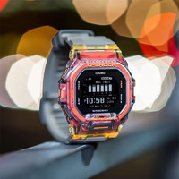 CASIO 卡西欧 手表 G-SHOCK智能蓝牙计步多功能时尚潮流户外休闲运动男表 GBD-200SM-1A5