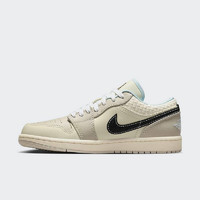 NIKE 耐克 女鞋JORDAN AJ1低帮米棕复古篮球鞋百搭休闲板鞋HQ3440-101