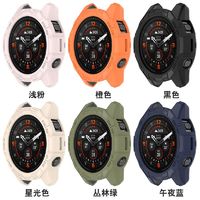 适用于佳明智能手表Garmin Fenix E 47mm铠甲镂空半包保护壳