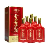 金沙 回沙酒感恩五星 53%vol 酱香型白酒 500ml*6瓶