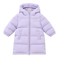 丽婴房儿童羽绒服 3防90长款-紫 140 cm