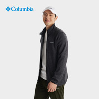 Columbia哥伦比亚户外24秋冬男子保暖抓绒衣简约开衫AE9845 010修身版型 M(175/96A)