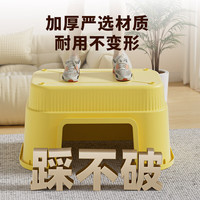 考拉胖胖 KOLA PANDA猫砂盆大号半封闭全开放式防外溅缅因巨型特大号猫屎厕所猫咪用品 严选【升级加厚】耐用不变形