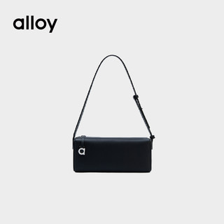 ALLOY+ alloy阿乐乙新品小众方盒子包单肩休闲时尚牛皮腋下包轻便通勤包