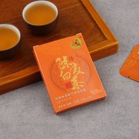 打鼓岭茶叶陈皮白茶新会特产陈皮福鼎白茶贡眉紧压茶小方片饼干茶礼盒装 品鉴装1盒： 5克 * 3袋