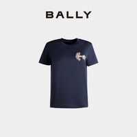 BALLY 蓝色棉质女士T恤6308284