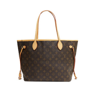 LOUIS VUITTON 路易威登 中古95新LV/路易威登菜篮子neverfull植鞣革内里更新