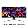 微星 34英寸 准4K 240Hz 0.03ms(GTG) 量子点OLED TYPE-C 98W 游戏电竞显示器屏 MPG 341CQPX QD-OLED