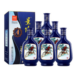 景芝 景阳春小老虎酒 浓香型白酒整箱山东名酒 52度 500mL 6瓶 A型景阳春整箱