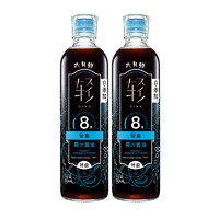 88VIP：欣和 Shinho 六月鲜 轻 8克 特级轻盐原汁酱油 500ml*2瓶