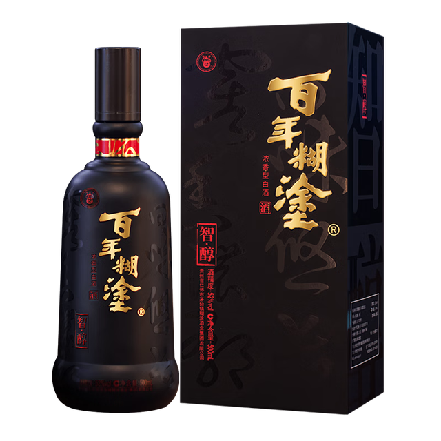 百年糊涂 智醇 52%vol 浓香型白酒  500mL 1瓶