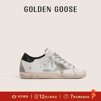 GOLDEN GOOSE GGDB 黄金鹅男女同款  休闲款牛皮革小脏鞋 黑尾男款 41