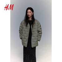 H&M 男女装户外运动防风疏水轻薄羽绒服
