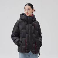 【时尚两穿】开拆卸袖羽绒马甲短款羽绒服女秋冬外套