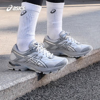 移动端、京东百亿补贴：ASICS 亚瑟士 跑步鞋男鞋缓震回弹运动鞋舒适透气网面跑鞋 GEL-FLUX 4 灰色 42.5