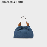 CHARLES & KEITH CHARLES&KEITH柔软褶皱链条云朵包手提单肩包包女包生日礼物CK2-10151320