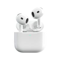 百亿补贴：苹果 Apple AirPods 4 主动降噪款 半入耳式真无线蓝牙耳机 白色 无线充电