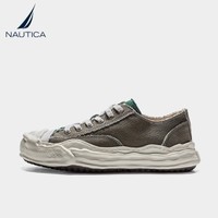 NAUTICA 男女款厚底帆布鞋 LC33310595