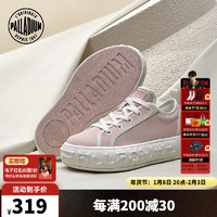 PALLADIUM 休闲鞋时尚百搭圆头系带女款板鞋99251 浅粉/米白 37