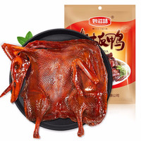 移动端、京东百亿补贴：妙滋味 酱板鸭 湖南特产香辣板鸭肉零食卤味熟食 微辣300g