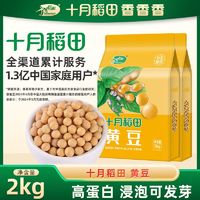 百亿补贴：十月稻田 SHI YUE DAO TIAN 黄豆 2kg