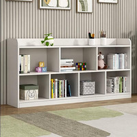 青雀台【实木、包安装、20号截单】实木书架书柜落地一体带门层架置物架   30深