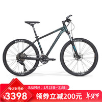 美利達（MERIDA）战神升级版  24款  山地自行车  禧玛诺22速  气压线控 平一知否绿 /平丽一黑 27.5*15(身高150-168CM)