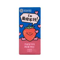 延世牧场190ml香蕉草莓风味早餐奶儿童奶甜奶 【190ml*1支】草莓【自有牧场】