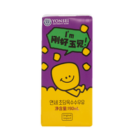 延世牧场190ml香蕉草莓风味早餐奶儿童奶甜奶 【190ml*1支】玉米【延世乳业】
