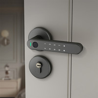 【补贴10%】方舟鱼智能房门锁S5支持米家指纹锁密码锁木门办公室 分体标准版(不含锁体锁芯)